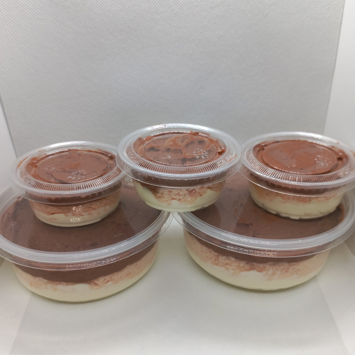 Large biscuit-chocolate dessert