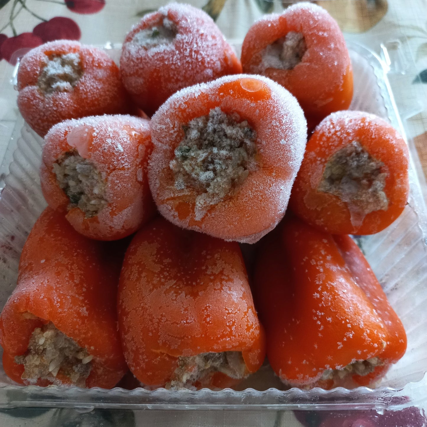 Stuffed peppers (vegetables)