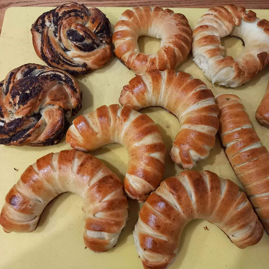 Sweet buns for dessert