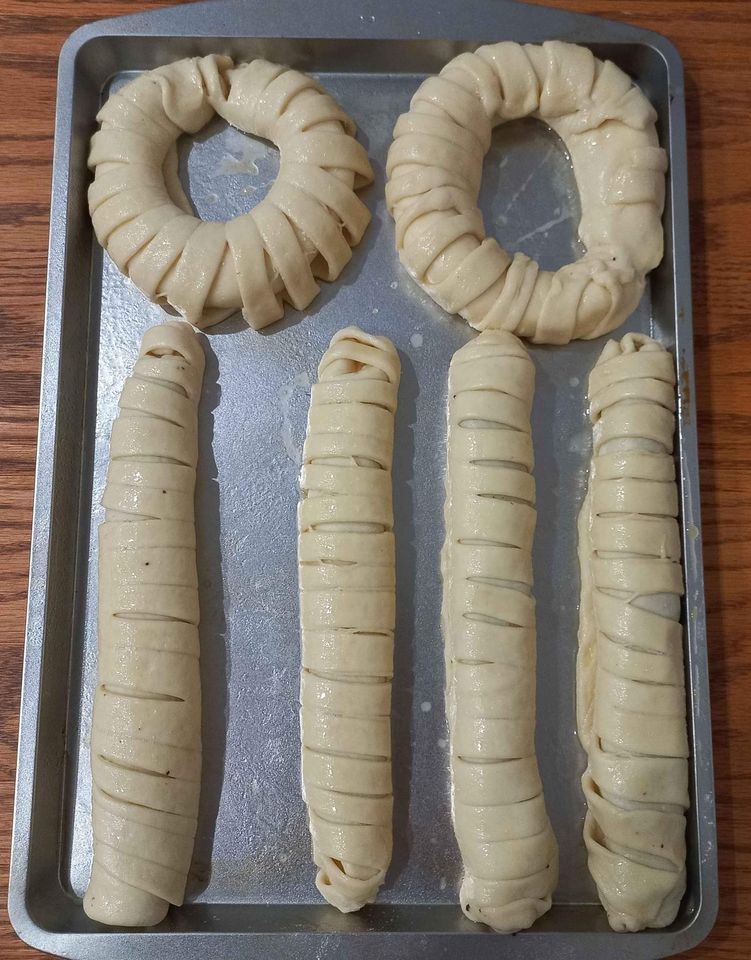 Sweet buns for dessert
