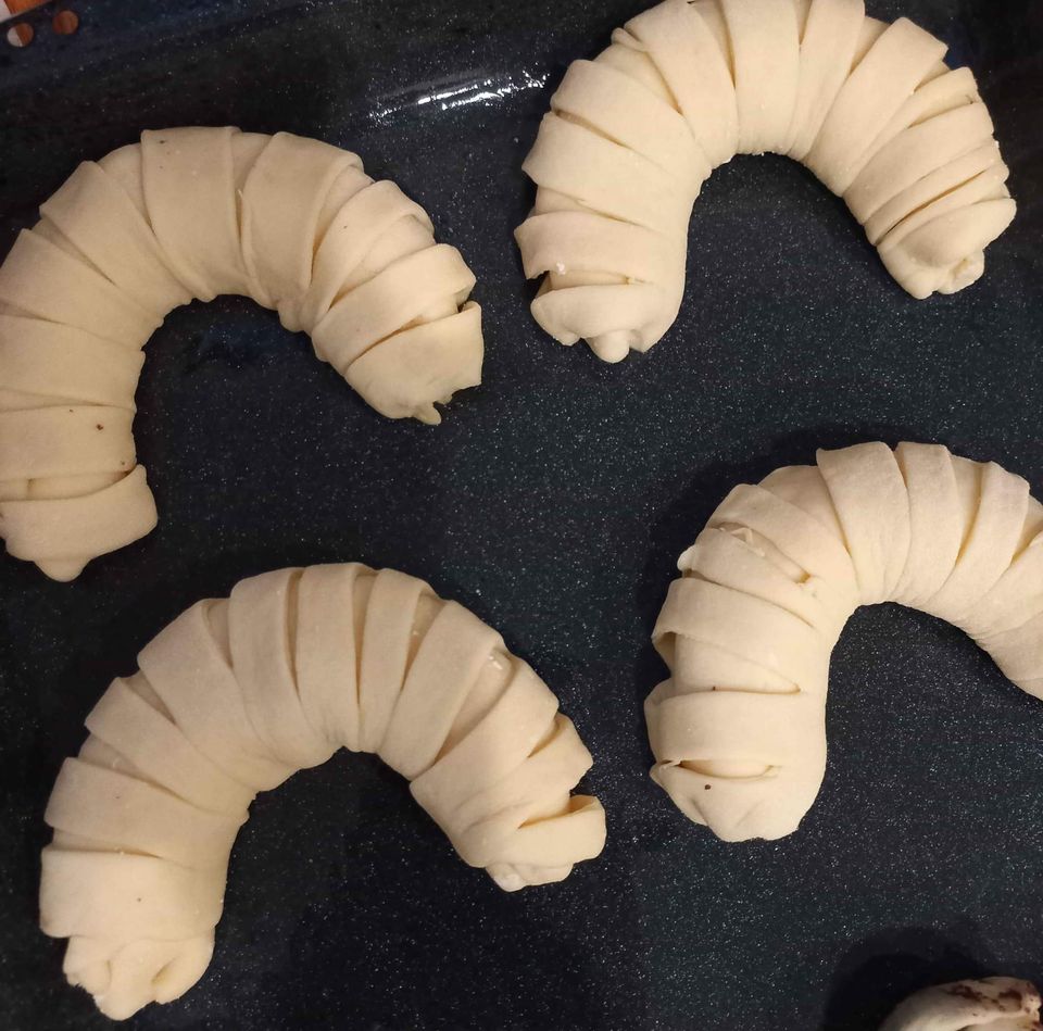 Sweet buns for dessert