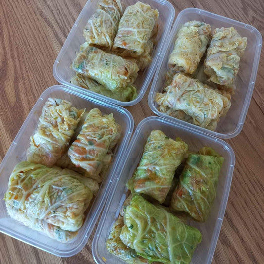 Cabbage rolls (meat, large)