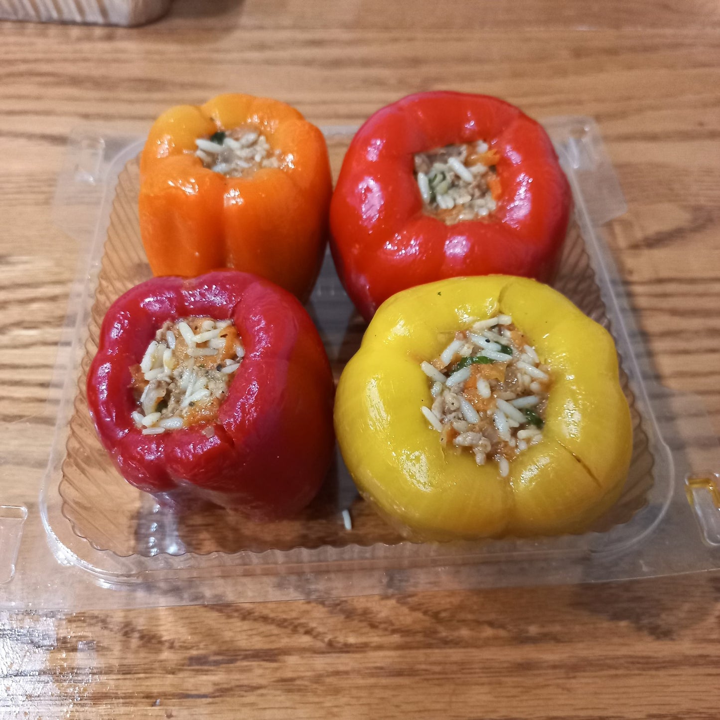 Stuffed peppers (vegetables)